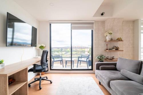 Loft Bella Suiza 127 - Modern 1 Bedroom with Terrace