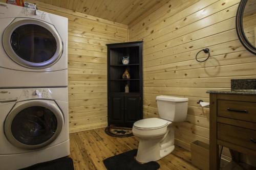 Blue Bear Cabin Hot Tub 3 BR AVL Area Mountain Views Gas Fireplace in Gerton, USA