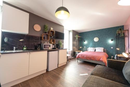 KASA LOUNGE - Climatisation - Au calme in Rive-de-Gier