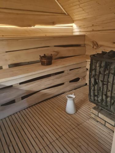 Sauna, Wilcza Jama - domki, sauna in Smolnik