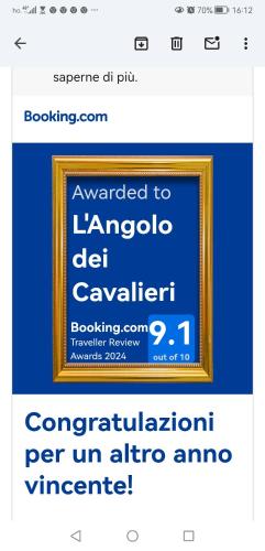 L'Angolo dei Cavalieri Room Type - One-Bedroom House