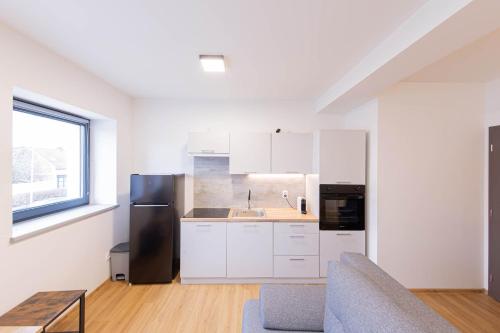 ห้องครัว, Rezidence Novosadská (Rezidence Novosadska) in โนเว ซาดี