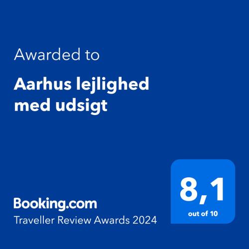 Aarhus lejlighed med udsigt