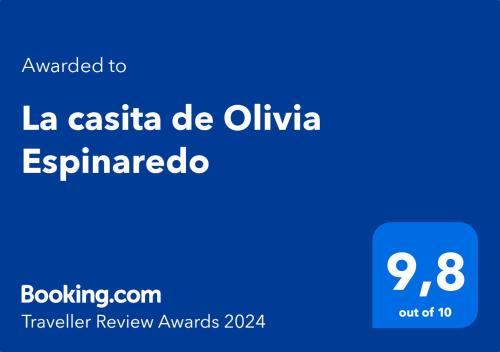  La casita de Olivia Espinaredo in La Villa