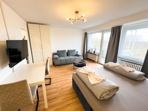 Apartment für 4 Gäste mit kostenlosen Parkplätzen und Lift, Hannover (fotografie 4)