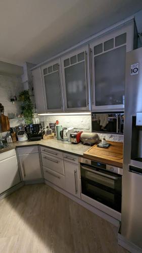 Kitchen, Das Haus am Kanal. in Hamberge
