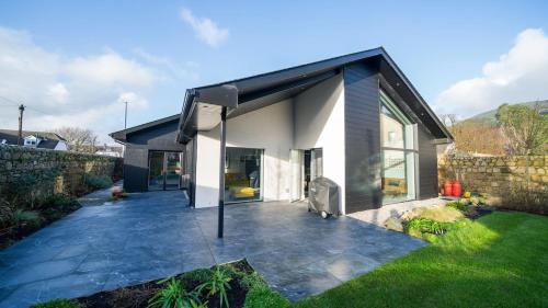 New build eco house in walled garden, Rostrevor