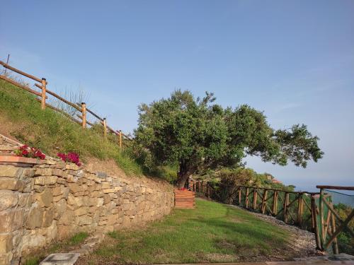 Il Ciuffo: ampia casa panoramica con parcheggio.