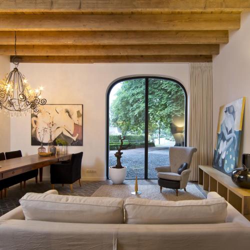 Koplietošanas atpūtas telpa ar TV, Villa Polder - Boutique Hotel near Eindhoven in Gemert-Bakel
