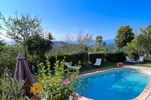 Family Villa for 12 with Pool - Sea & Nature View near Cannes