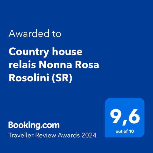 Country house relais Nonna Rosa Rosolini (SR)