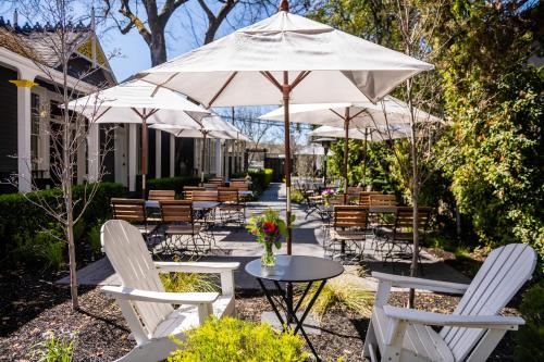 Restaurant, Brannan Cottage Inn in Calistoga (CA)