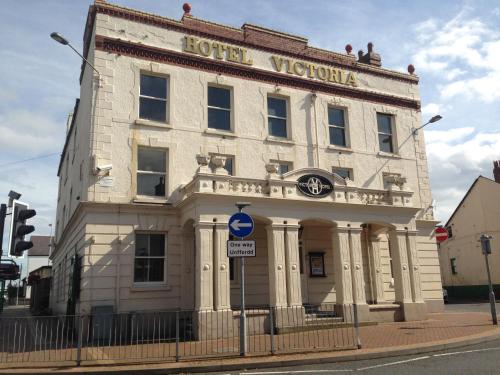 入口, 維多利亞酒店 (Victoria hotel) in 霍利韋爾