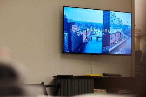 R B Apartment am Airport Hamburg - 1-4 Personen - Küche - Smart TV - Waschtrockner - kostenloser Parkplatz - perfekt für Geschäftsreisende und Familien, Hambourg (photo 8)