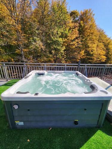 Modern Mountain House In Catskill Mountains NY with Hot Tub on the Roof