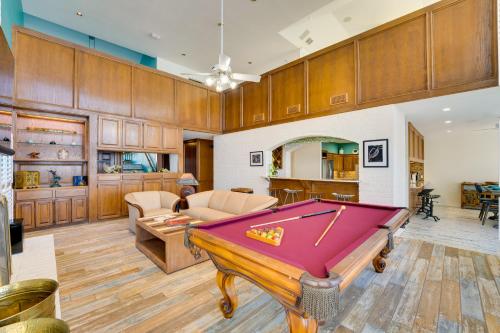 Waterfront Haven Padre Island Home with Swim Spa! in Padre Island, USA
