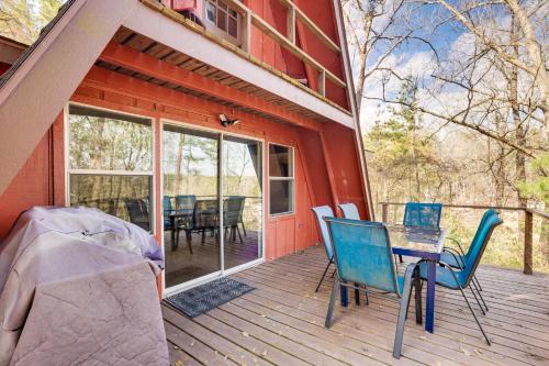 A-Frame Escape with Dock, Ramp, and Lake Views!