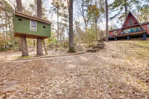 A-Frame Escape with Dock, Ramp, and Lake Views!