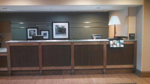 Előcsarnok, Hampton Inn Greenwood in Greenwood (Mississippi)