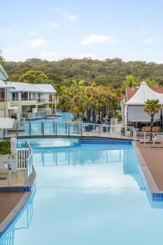 Yüzme havuzu, Oaks Port Stephens Pacific Blue Resort in Port Stephens