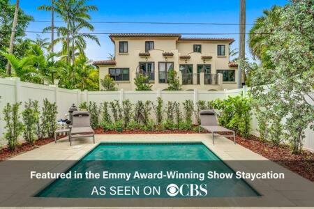 New 4BR w Pool Walk to Las Olas 5mins to Beach in Fort Lauderdale, USA
