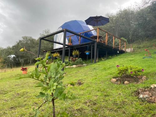 B&B Guatavita - Glamping blue. - Bed and Breakfast Guatavita