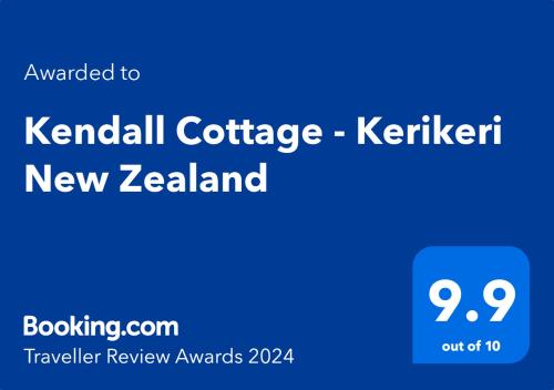 Kendall Cottage - Kerikeri New Zealand