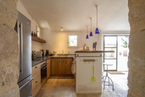 virtuve, Le Petit Mas in Belvezet