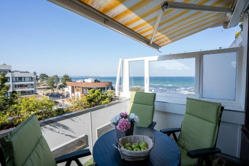 Balkon/teras, TER 315 - Terrassenhuegel - Seeblick in Scharbeutz
