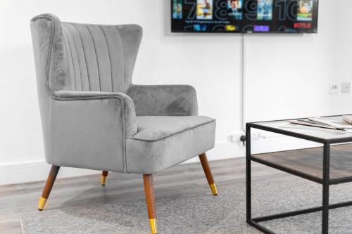 Instalaciones, Stylish Apartment - 2 Bedrooms - Balcony - Parking - Netflix - Wifi - 7MC in West Bromwich