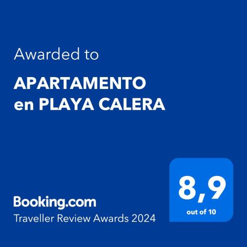 APARTAMENTO en PLAYA CALERA