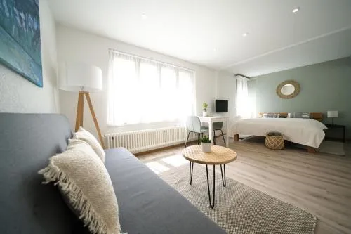 Bijou Studio with Ambiance near Lake in Faulensee, Schweiz