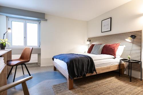 1 double bed