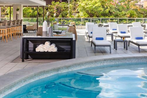 景色, ヒルトン ガーデン イン ワイキキ ビーチ (Hilton Garden Inn Waikiki Beach) in ホノルル（HI）