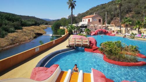 Water park, Camping Vallee du Paradis in Saint-Raphael