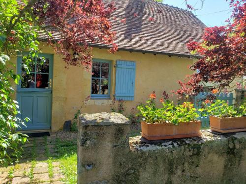 Gîte Asnières-sur-Vègre, 3 pièces, 5 personnes - FR-1-410-162 (Charmante maison paysanne renovee avec grand terrain, proche de la riviere et du village medieval - ) in 馬德連聖里歐納
