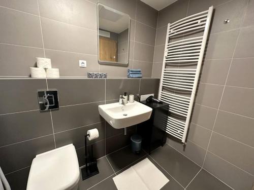 New apartment near Tipos Arena, free parking, Danubius One building, Bratislava (fotografie 4)