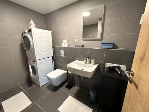 New apartment near Tipos Arena, free parking, Danubius One building, Bratislava (fotografie 6)