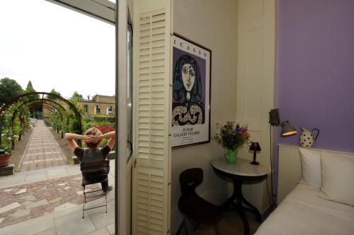 Erkély/terasz, Villa Augustus in Dordrecht