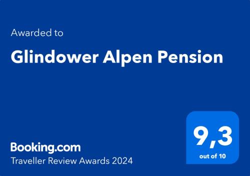 Glindower Alpen Pension