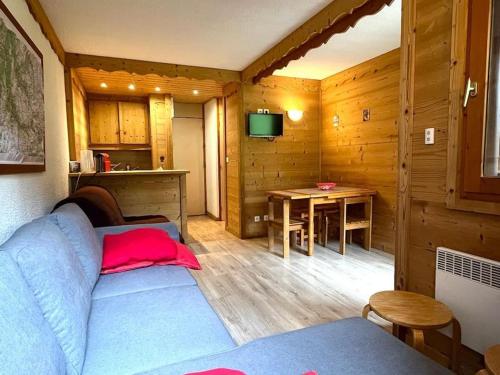 Superb studio Terrace Ski in Montchavin in Bellentre
