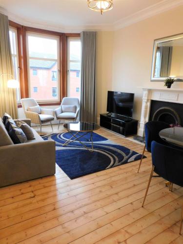 Beautiful & spacious 2 bed apt in Glasgow West End, Glasgow (Foto 2)