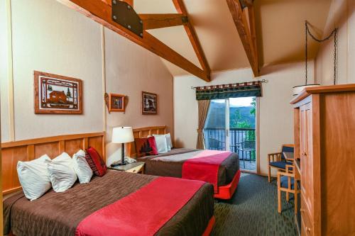 2 double beds