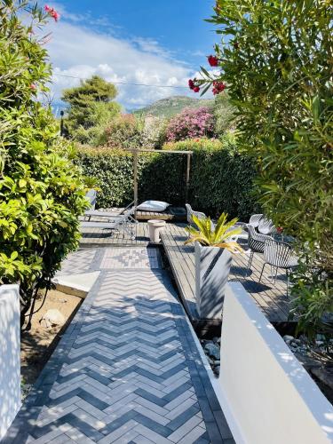 Vista exterior, Residence Villa Branda in Calvi