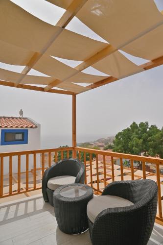 Aussicht, Encosta Azul in Cidade Velha