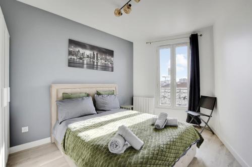 Appartement Suite 41 aux Portes de Paris in Aubervilliers