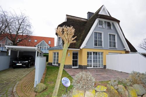 المنظر الخارجي, Mine Heimat een, moderne und komfortable Reet-Doppelhaushälfte für 4 Personen in Zingst (Mine Heimat een, moderne und komfortable Reet-Doppelhaushalfte fur 4 Personen in Zingst) in زينجست