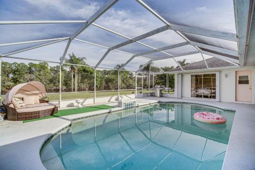 Port St Lucie Canal-Front Home with Private Pool!