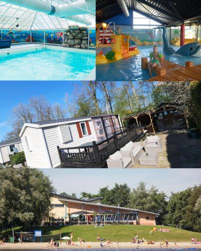  Kajuit423 6pers 5sterren vakantiepark Bergumermeer aan het water in Friesland met zwembad in 9262ND Suameer