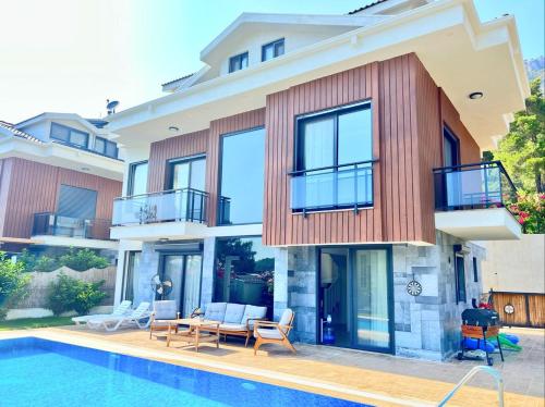 VİLLA NEST Largely Designed Private Villa with Pool & Garden in Göcek